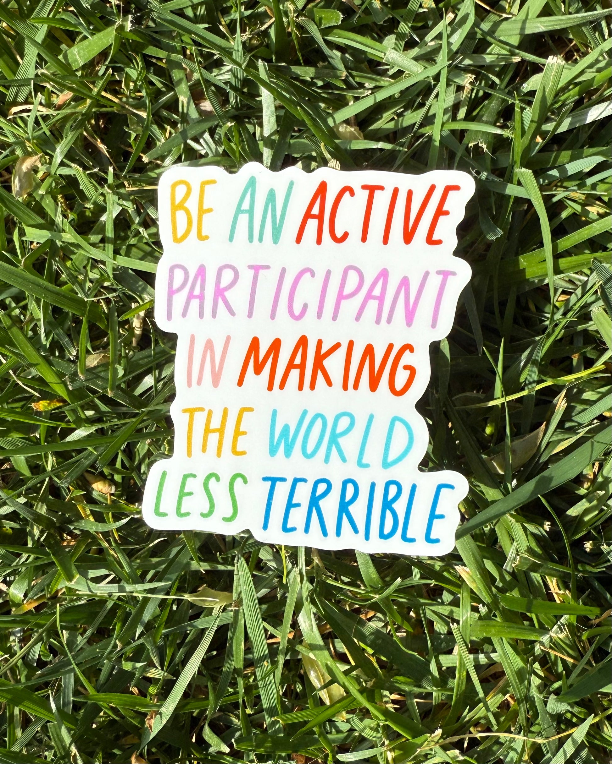 Active Participant Sticker