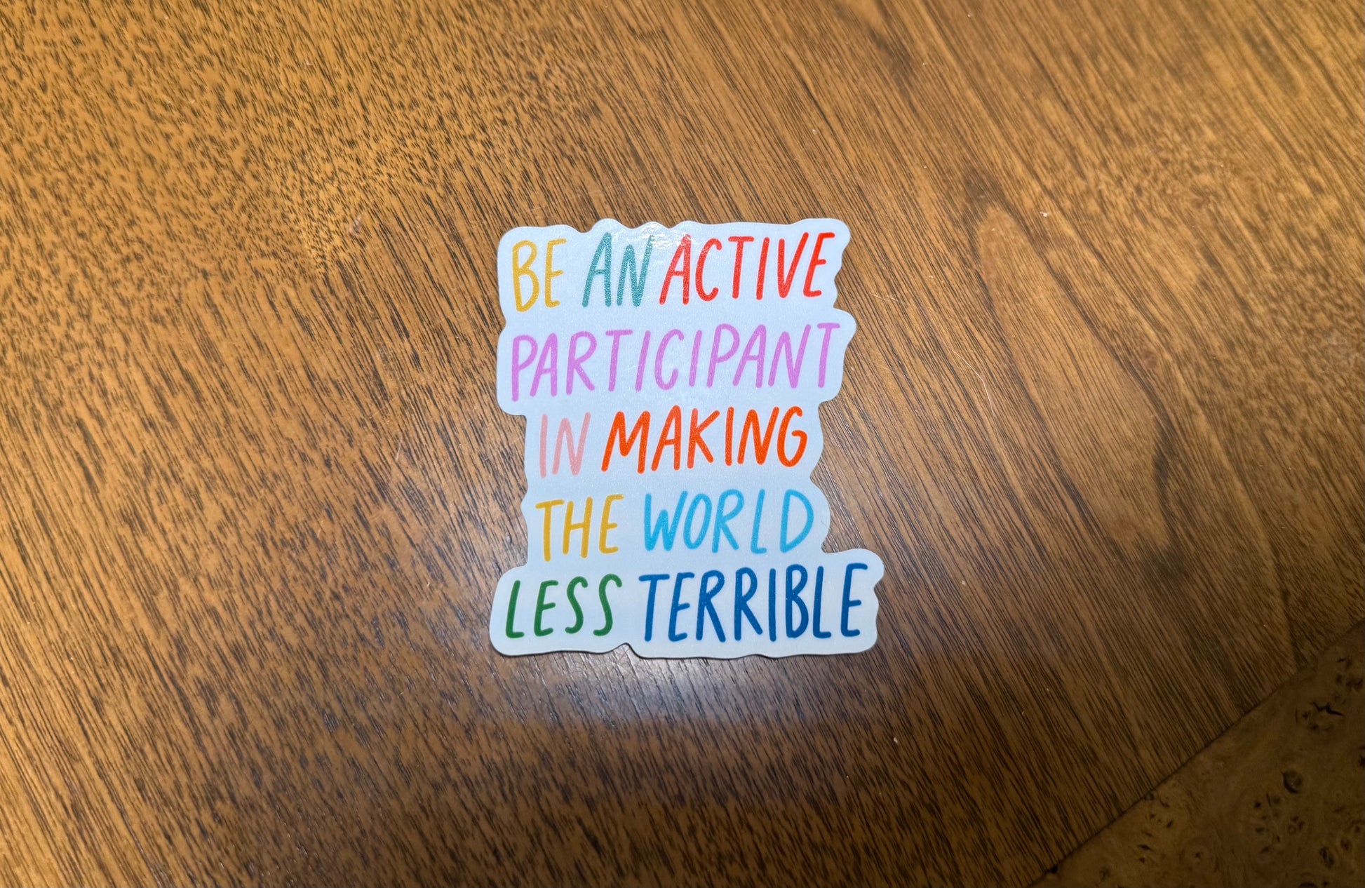 Active Participant Sticker