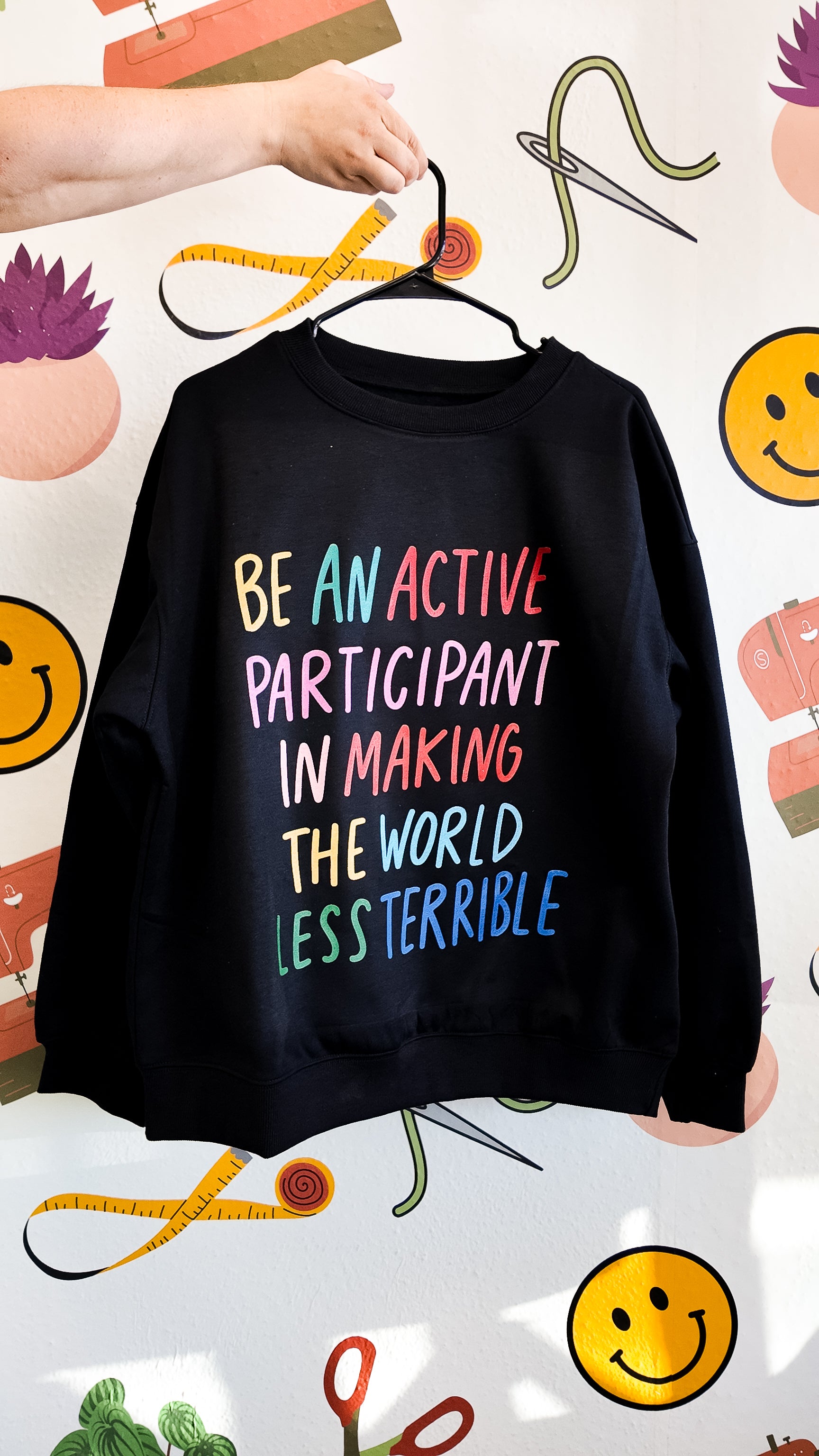 Be An Active Participant Sweatshirt