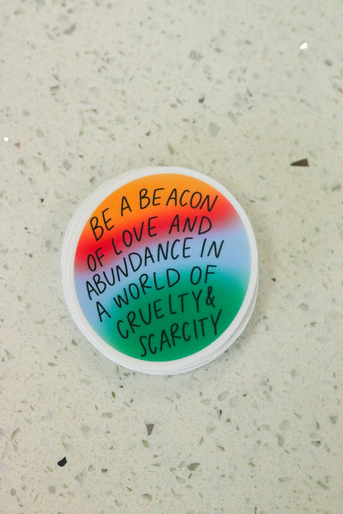 Be a Beacon Sticker