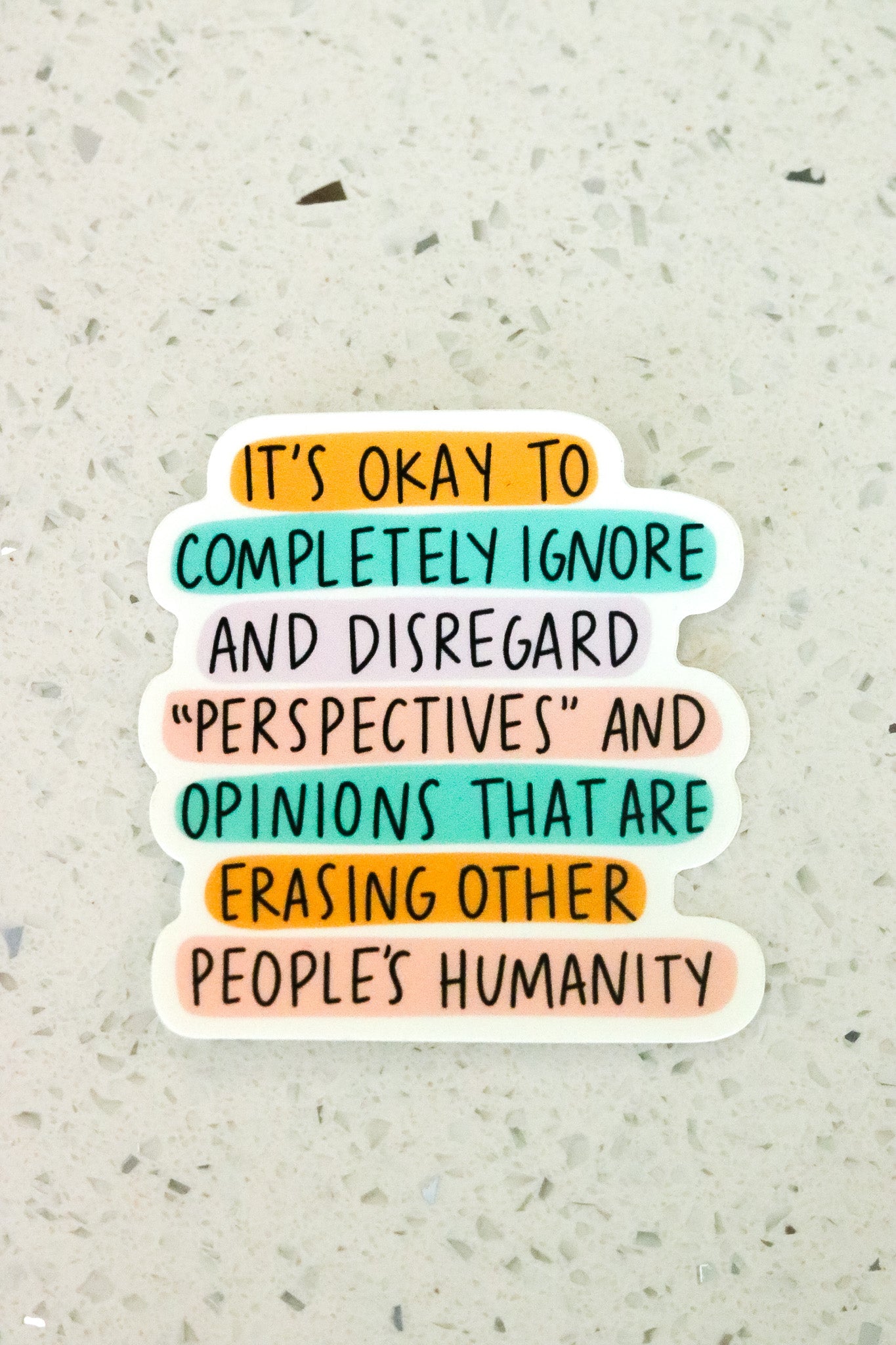 It's Okay to Completely Ignore