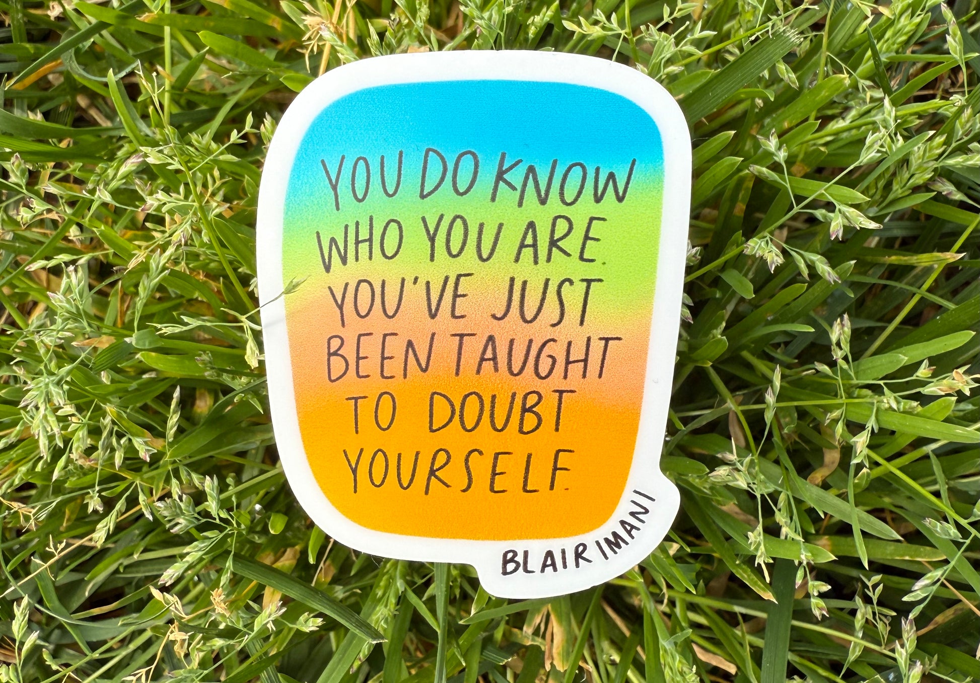 You Do Know Sticker